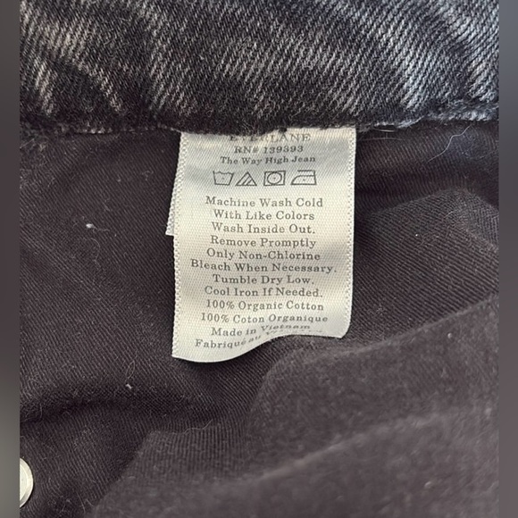 Everlane the way high Jean crop , sz 23 - Picture 10 of 10